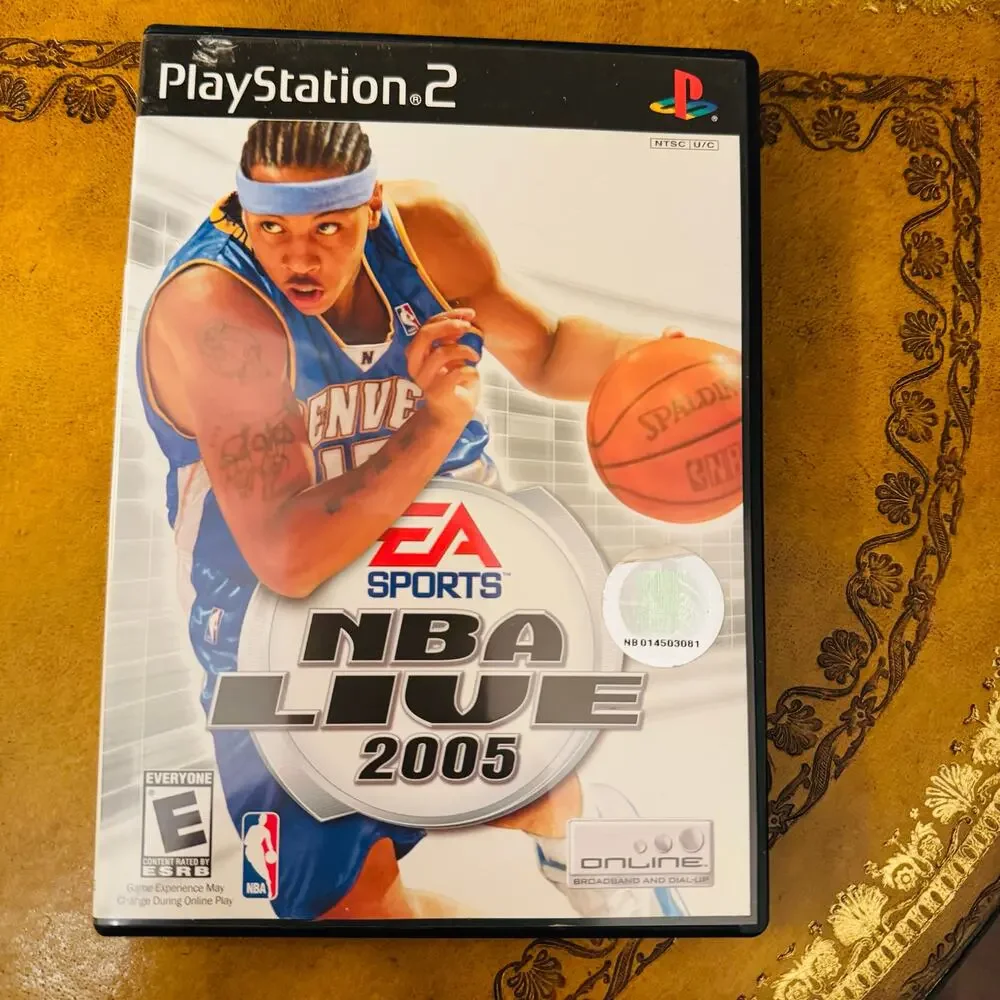 NBA Live 2005 Sony Playstation 2 Basketball Video Game